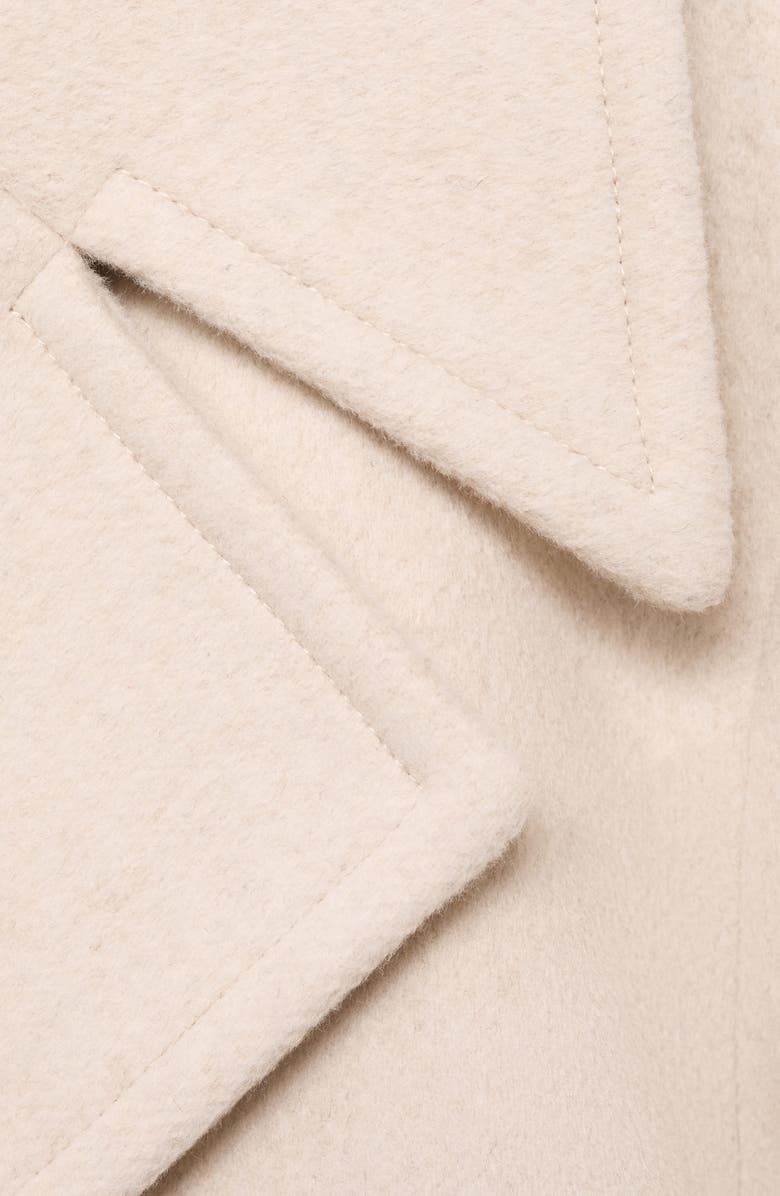 MANGO Goya Double Breasted Blazer, Alternate, color, Light/ Pastel Grey