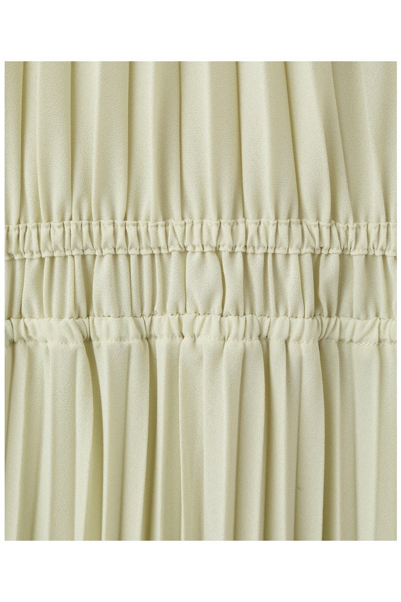 Pleated Halter Neck Midi Dress, Alternate, color, PASTEL GREEN