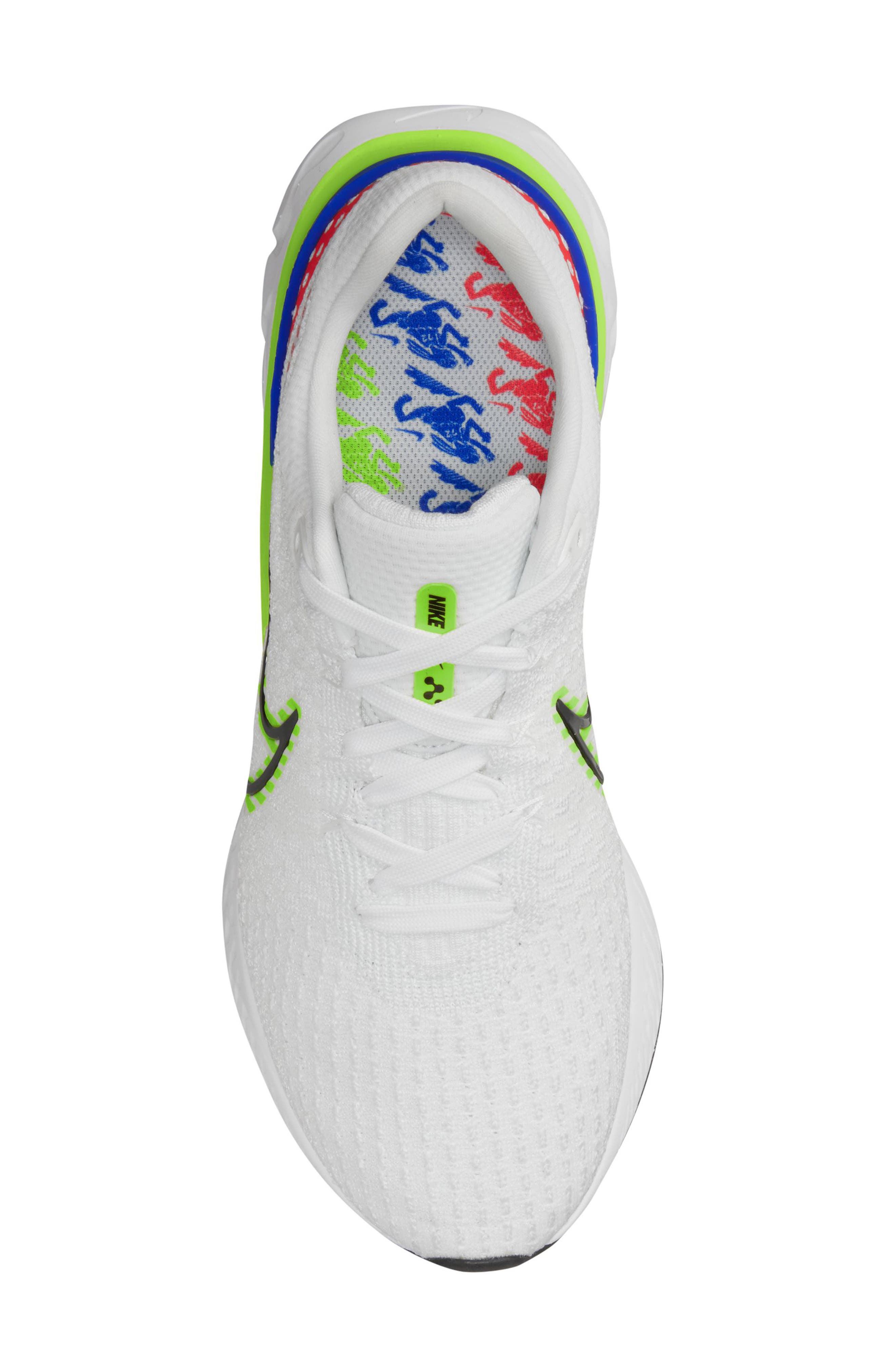 Nike React Infinity Run Flyknit 3 Premium Running Shoe, Alternate, color, 