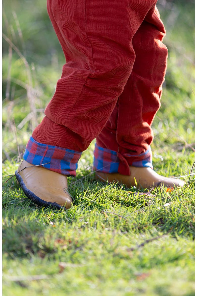 Kids' Corduroy Overalls, Alternate, color, RED
