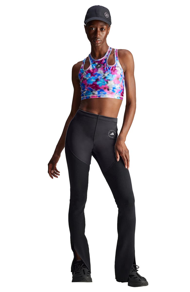 adidas by Stella McCartney PR Printed Crop Tank, Alternate, color,