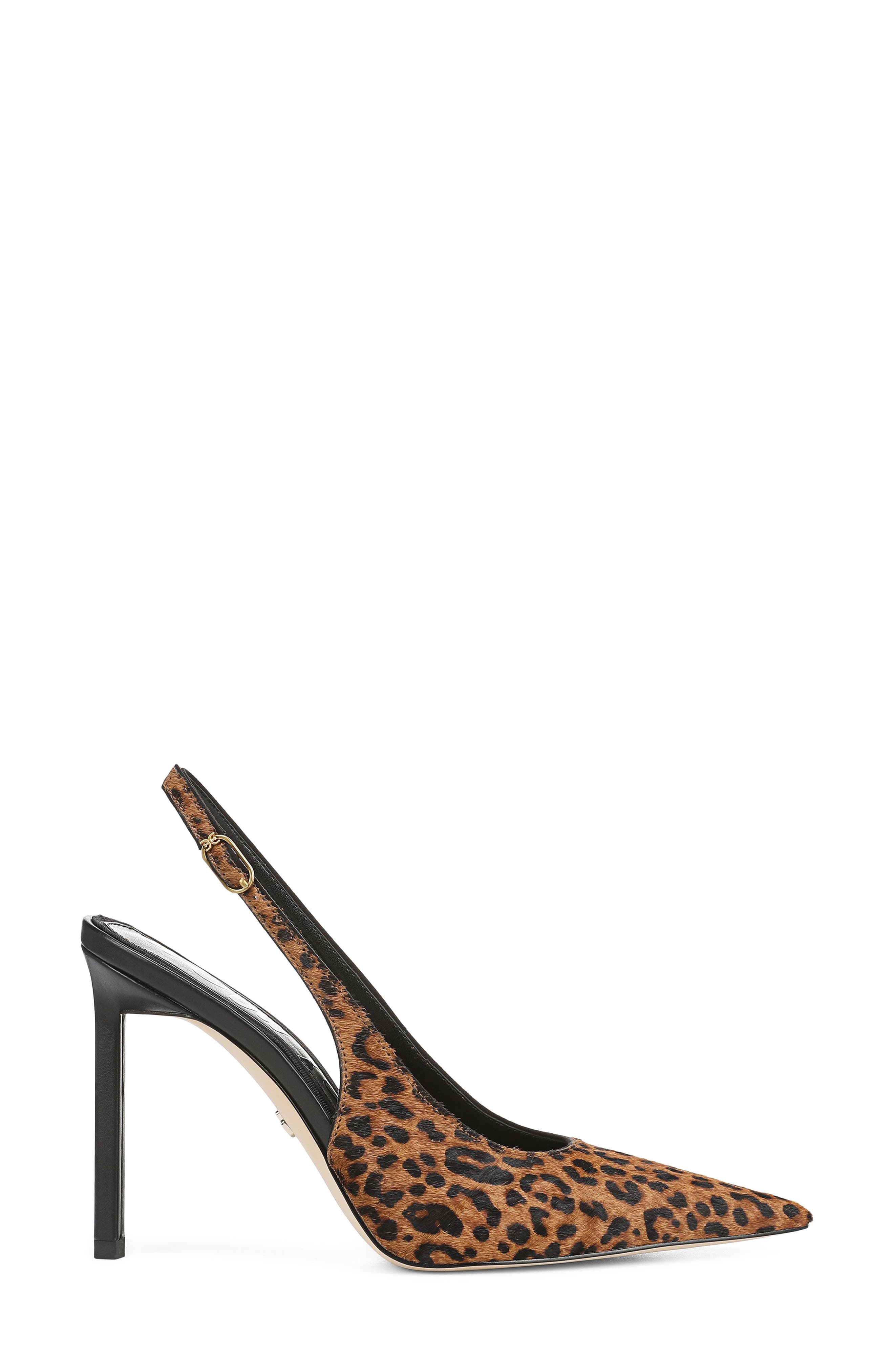 Tegan Genuine Calf Hair Slingback Pump, Alternate, color, BROWN MULTI CALF HAIR