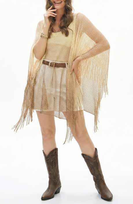 Crochet Fringe Poncho