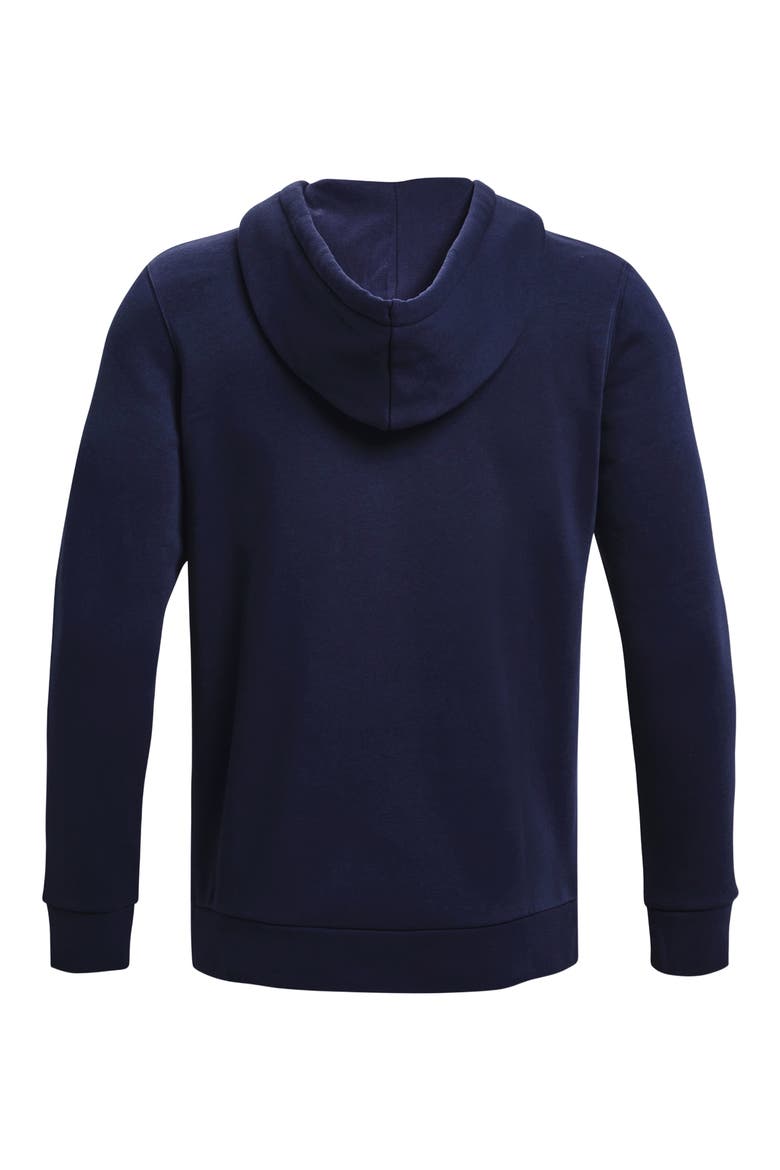 Icon Fleece Zip Hoodie, Alternate, color, MIDNIGHT NAVY