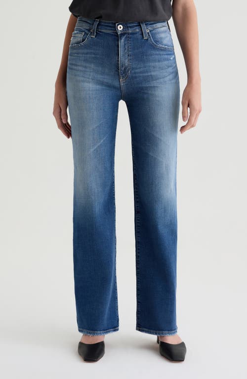 AG Kora High Waist Wide Leg Jeans in Fable 