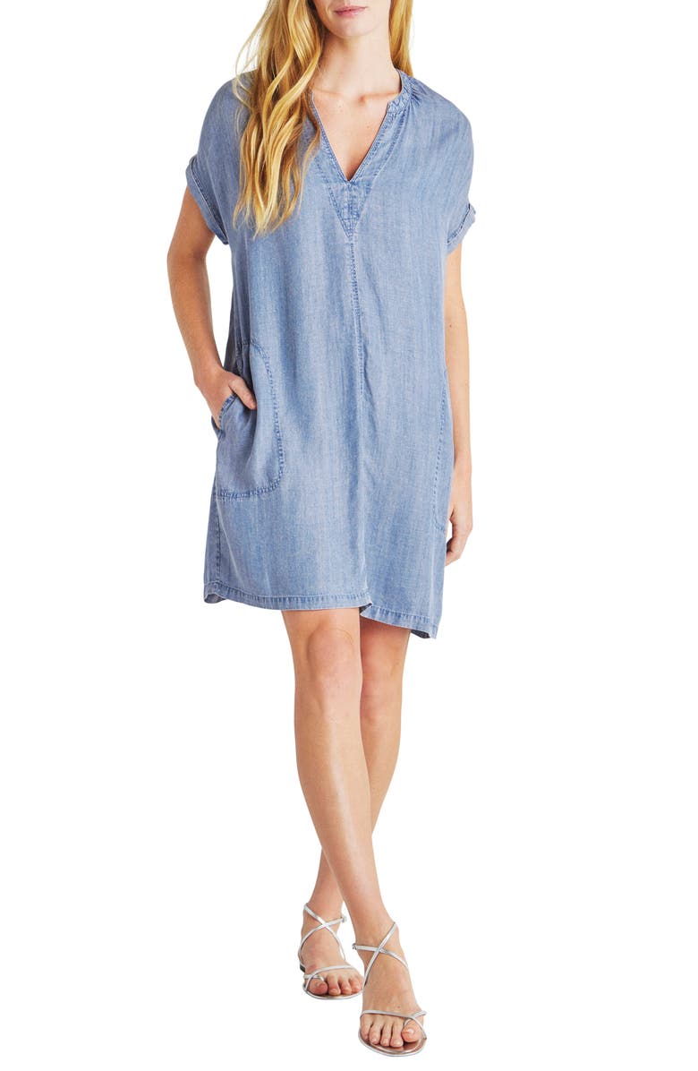 Splendid Lauren Indigo Dress, Main, color, 