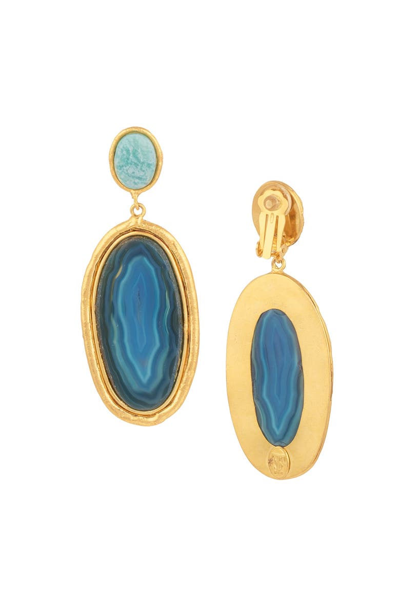 Dakota Earrings, Main, color, BLUE