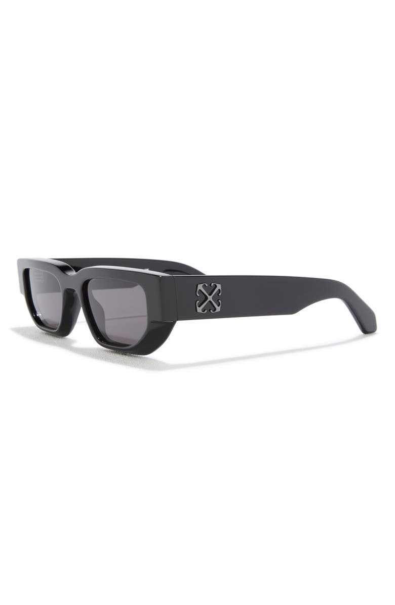 Off-White Greeley 50mm Rectangular Sunglasses, Alternate, color,