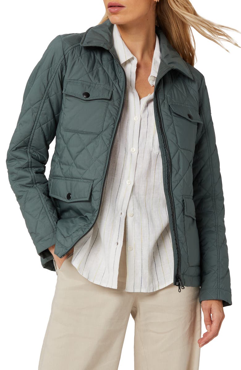 Alp N Rock Water Repellent Quilted Field Jacket, Main, color, 