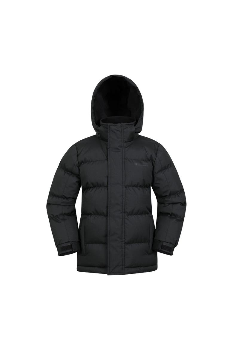 Childrens/Kids Snow II Water Resistant Padded Jacket, Main, color, Black