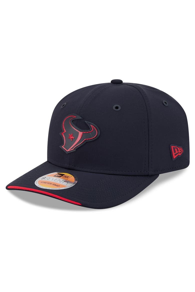 Men's New Era Navy Houston Texans 2026 Sideline 9SEVENTY Adjustable Hat, Main, color, Navy