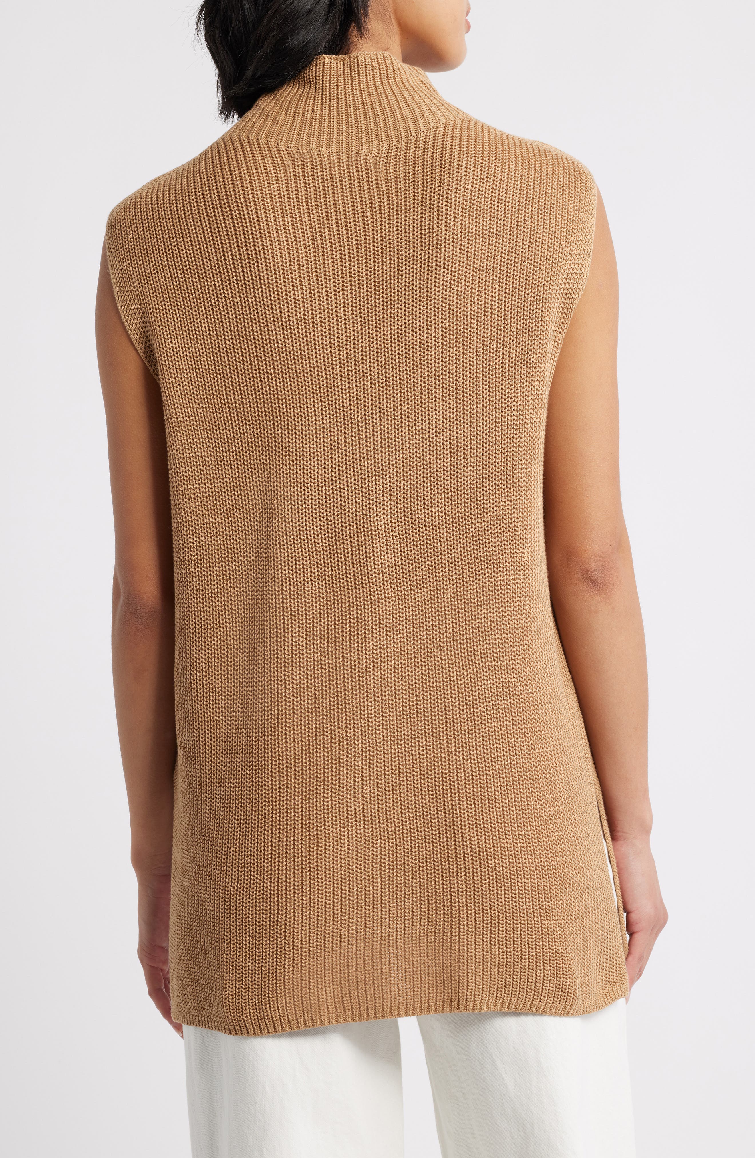 Mock Neck Sweater Vest - image 4