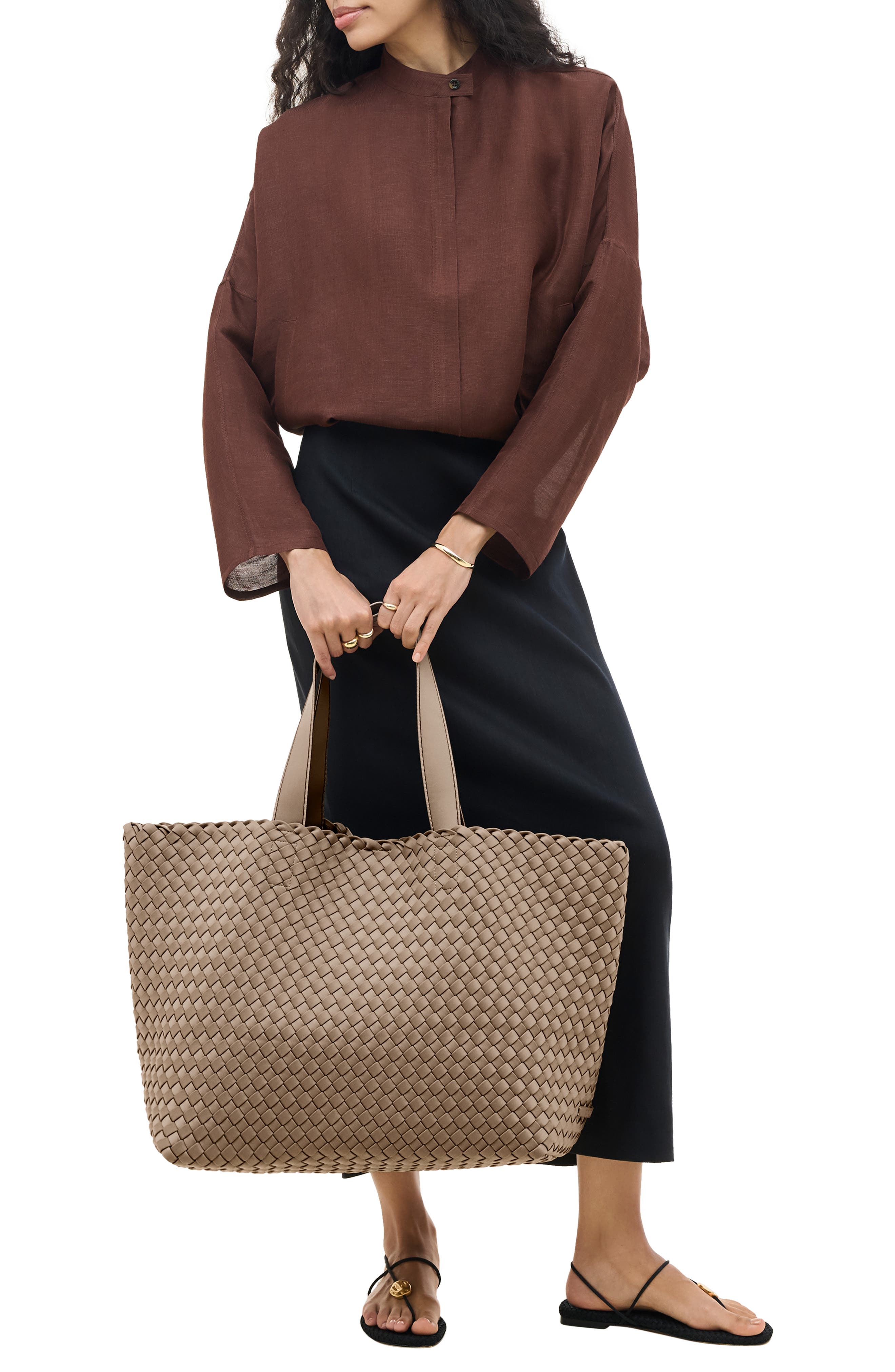 NAGHEDI Large Como Tote, Alternate, color, Cashmere