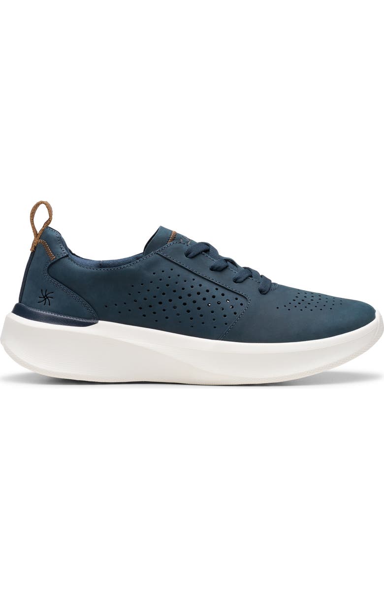 Clarks<sup>®</sup> Solevana Style Sneaker, Alternate, color, Navy