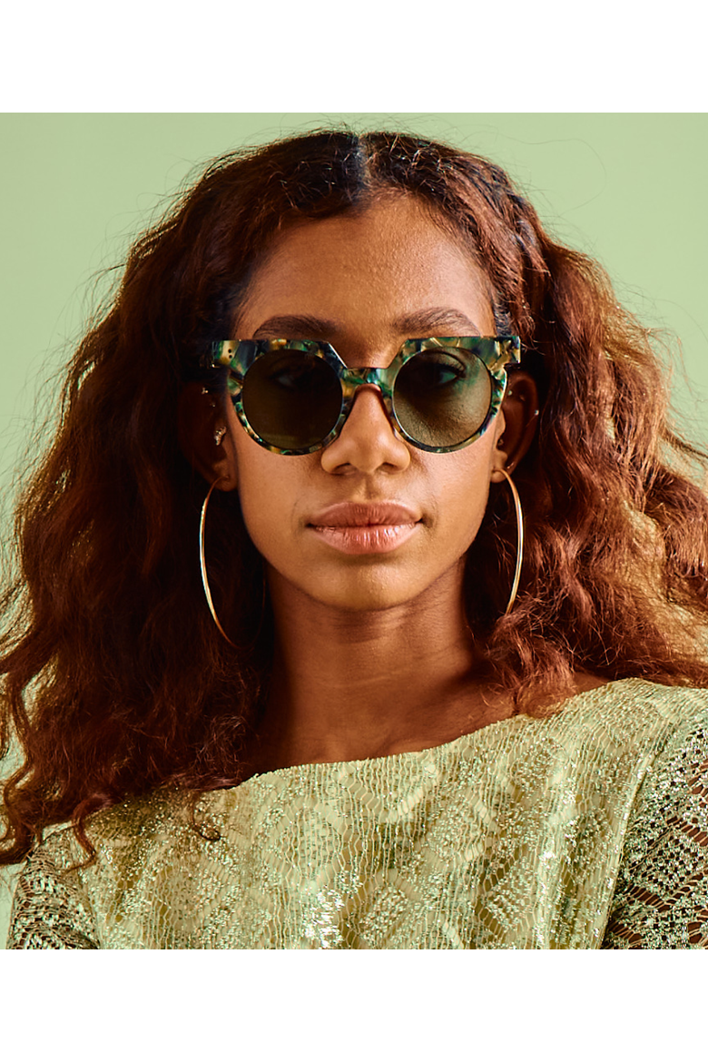 Aster Sunglasses, Alternate, color, Abalone Rizz