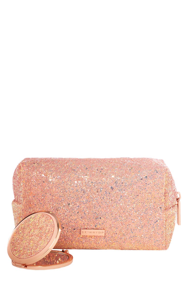 Sunset Pink + Rose Gold Glitter Set, Main, color, NO COLOR