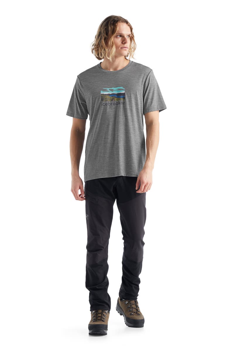 Icebreaker Tech Lite II Trailhead Graphic Tee, Alternate, color,
