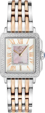 GV2 Women's Padova Swiss Diamond Square Watch, 28.5mm - 0.014 ctw