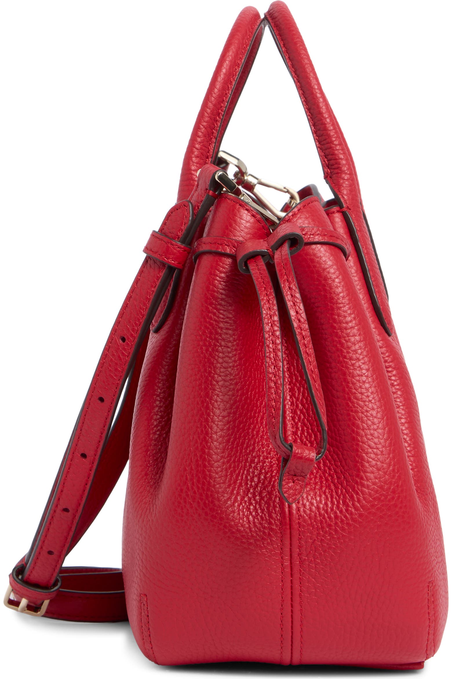 Small Method Cover Kate Spade New York Small Dumpling Leather Satchel (Women) | Nordstromrack