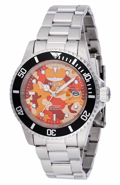 Pro Diver Quartz Bracelet Watch, 40mm