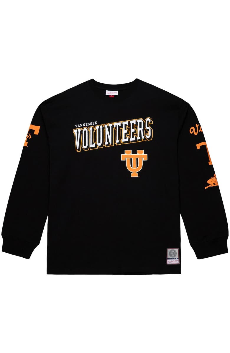 Mitchell & Ness Men's Mitchell & Ness Black Tennessee Volunteers Training Camp Long Sleeve T-Shirt, Alternate, color, Black