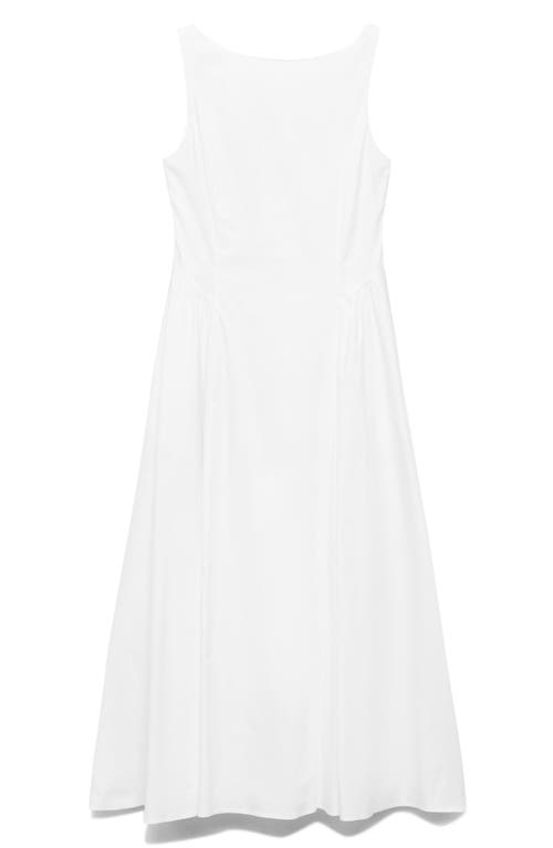 Mango Sleeveless A-line Midi Dress