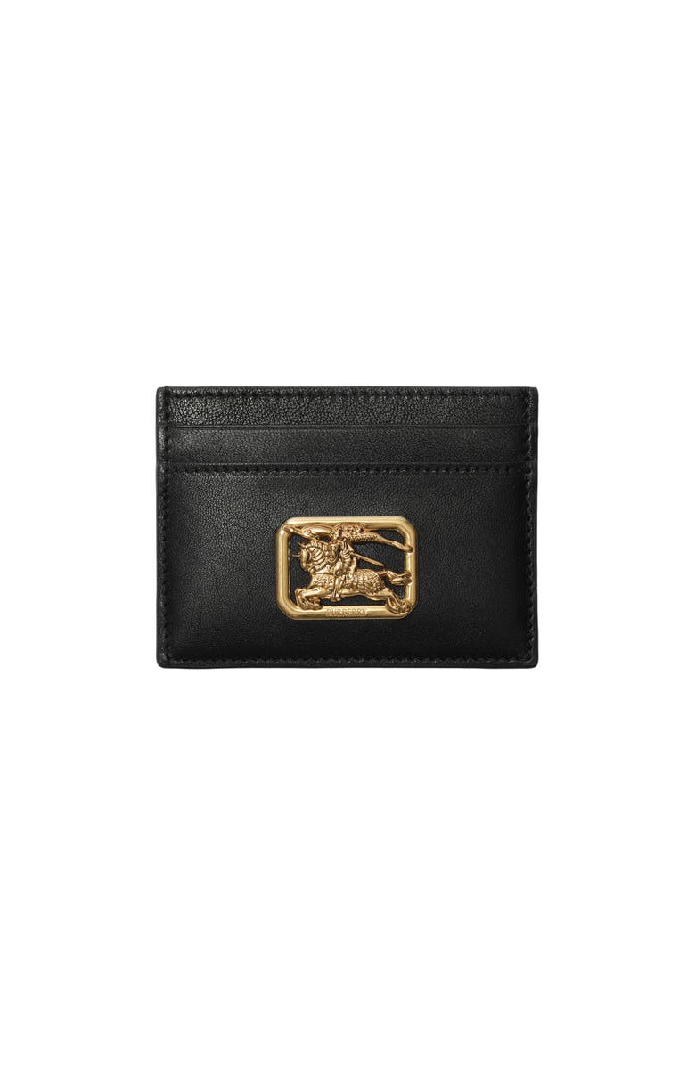 Burberry Rider Card Case, Main, color, Black