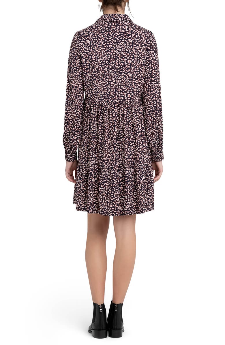 Ripe Maternity Leah Long Sleeve Maternity//Nursing Shirtdress, Alternate, color, 