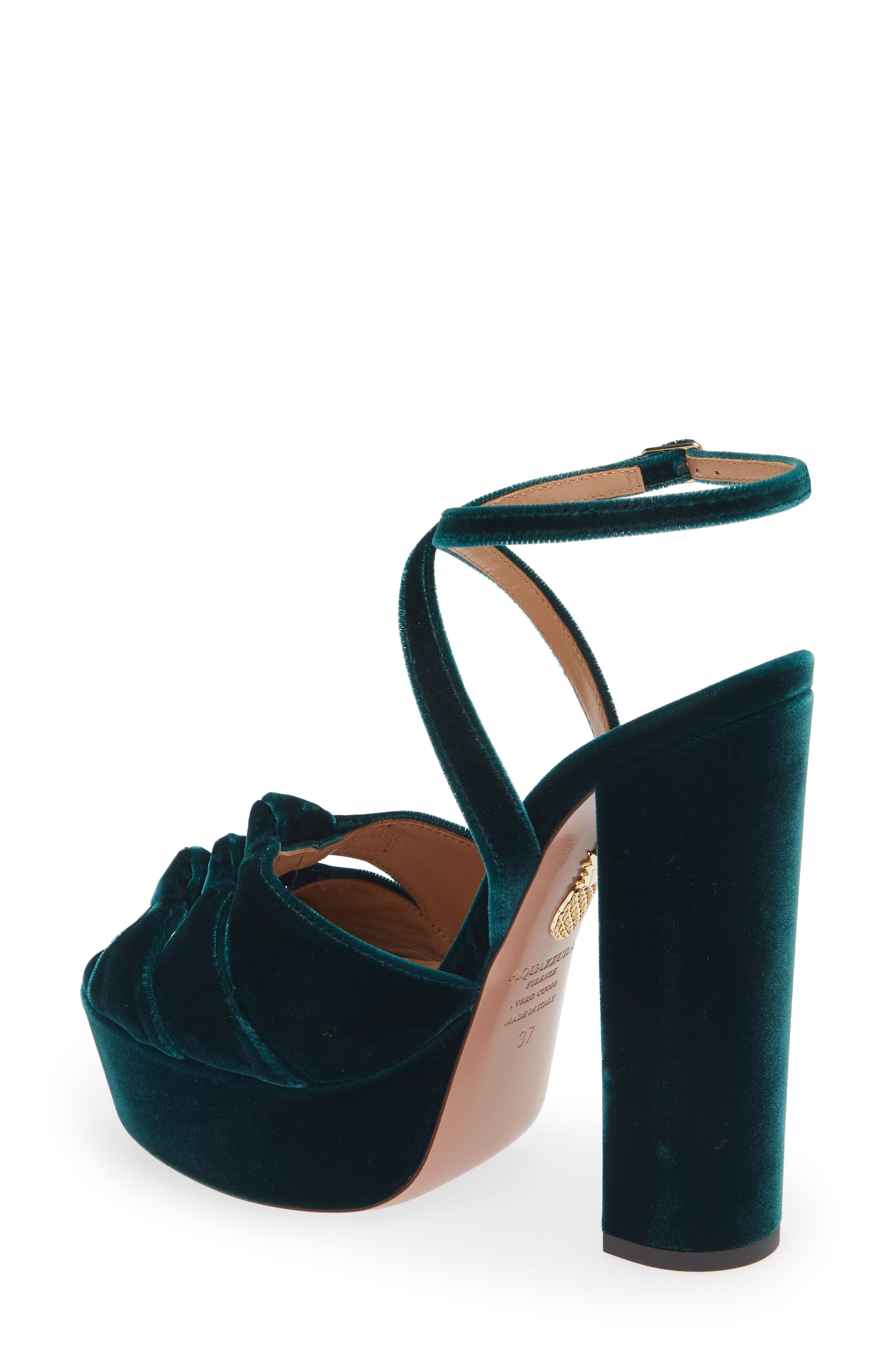 Aquazzura Mira Plateau Platform Sandal (Women0, Alternate, color, 