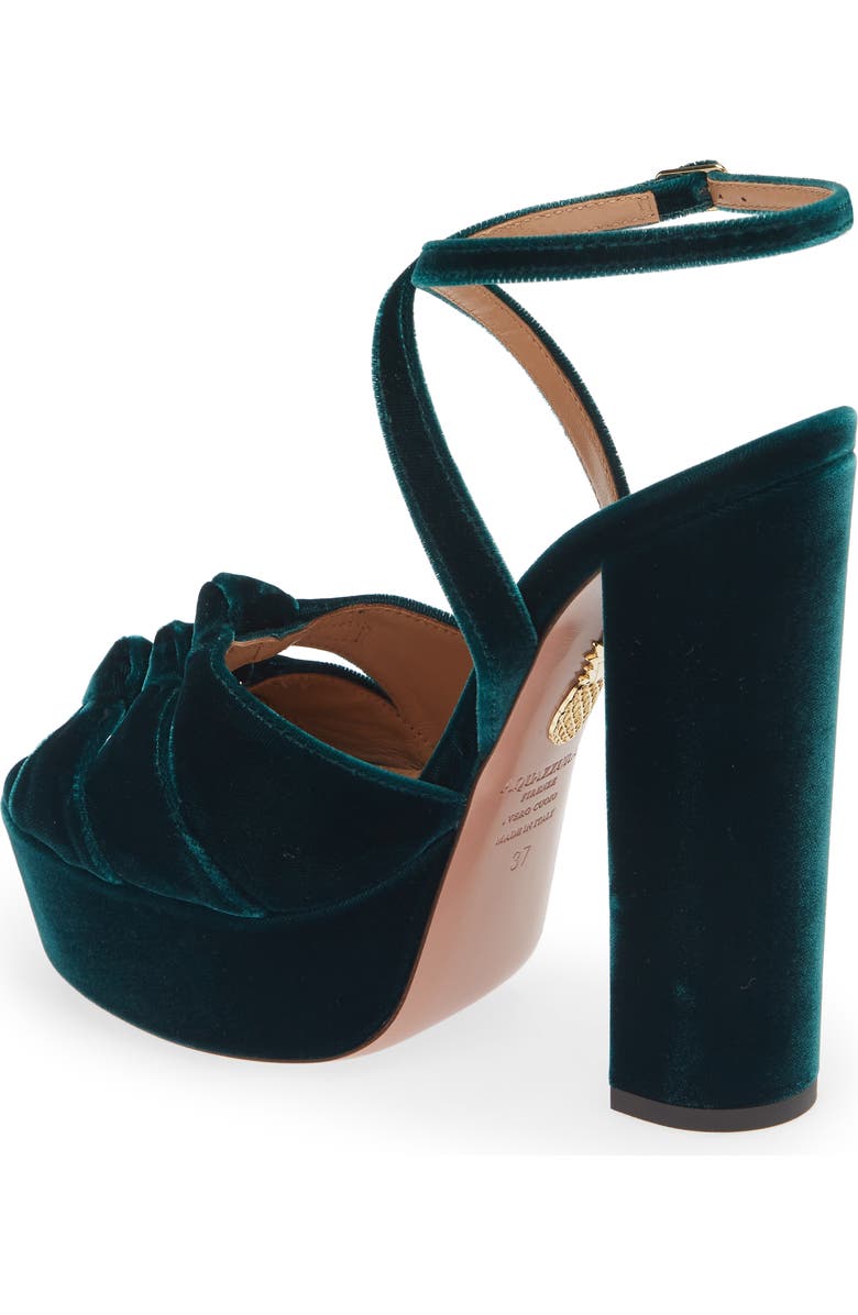 Aquazzura Mira Plateau Platform Sandal (Women0, Alternate, color,