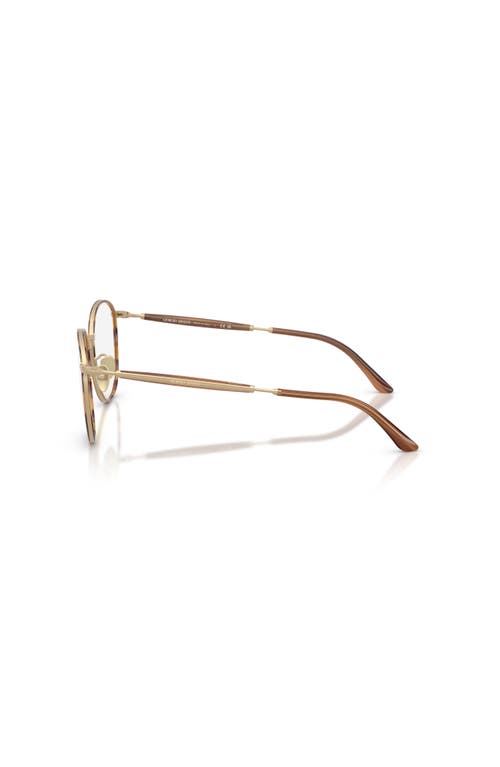Giorgio Armani 50mm Phantos Optical Glasses In Brown