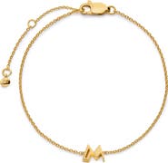 Monica Vinader Initial Chain Bracelet