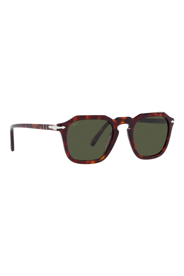 50mm Square Sunglasses, Alternate, color, HAVANA