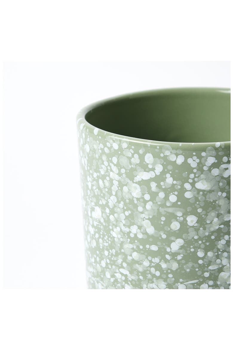 Splatter Plant Pot, Alternate, color, MINT