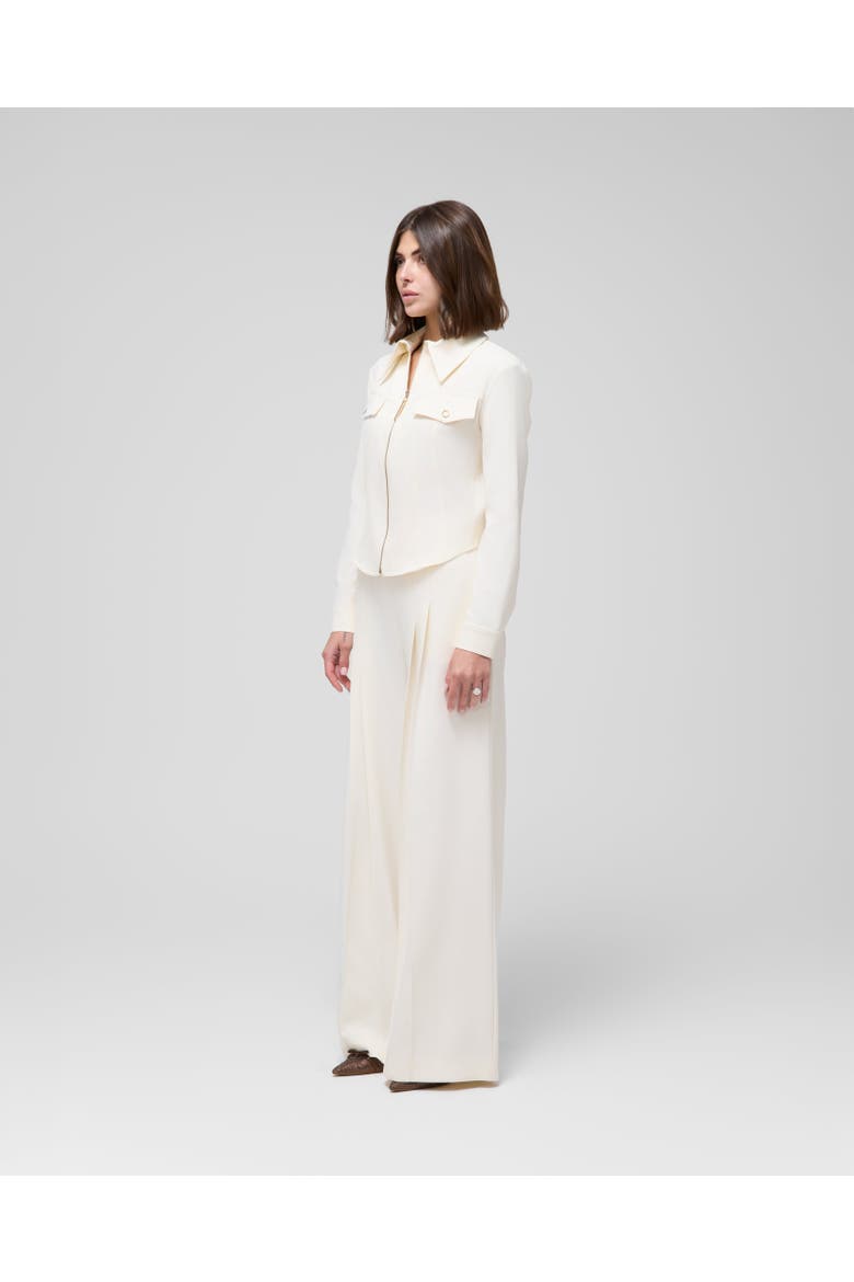 Blanca Crop Jacket, Alternate, color, Ivory