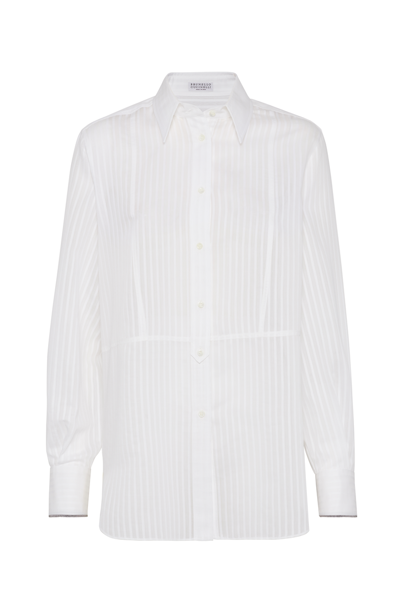 Brunello Cucinelli Organza shirt, Main, color, 