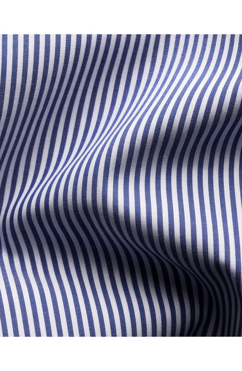 Eton Contemporary Fit Stripe Cotton Dress Shirt, Alternate, color, 