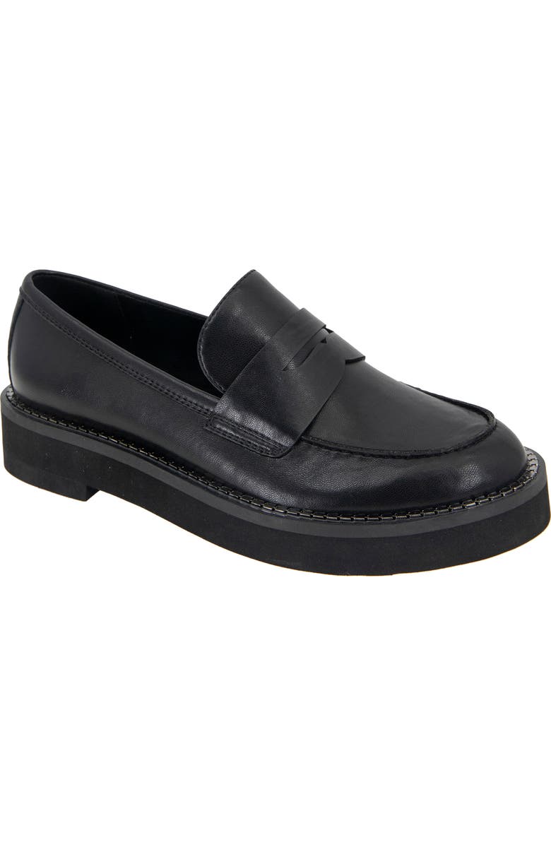BCBGeneration Sabin Penny Loafer, Main, color, Black
