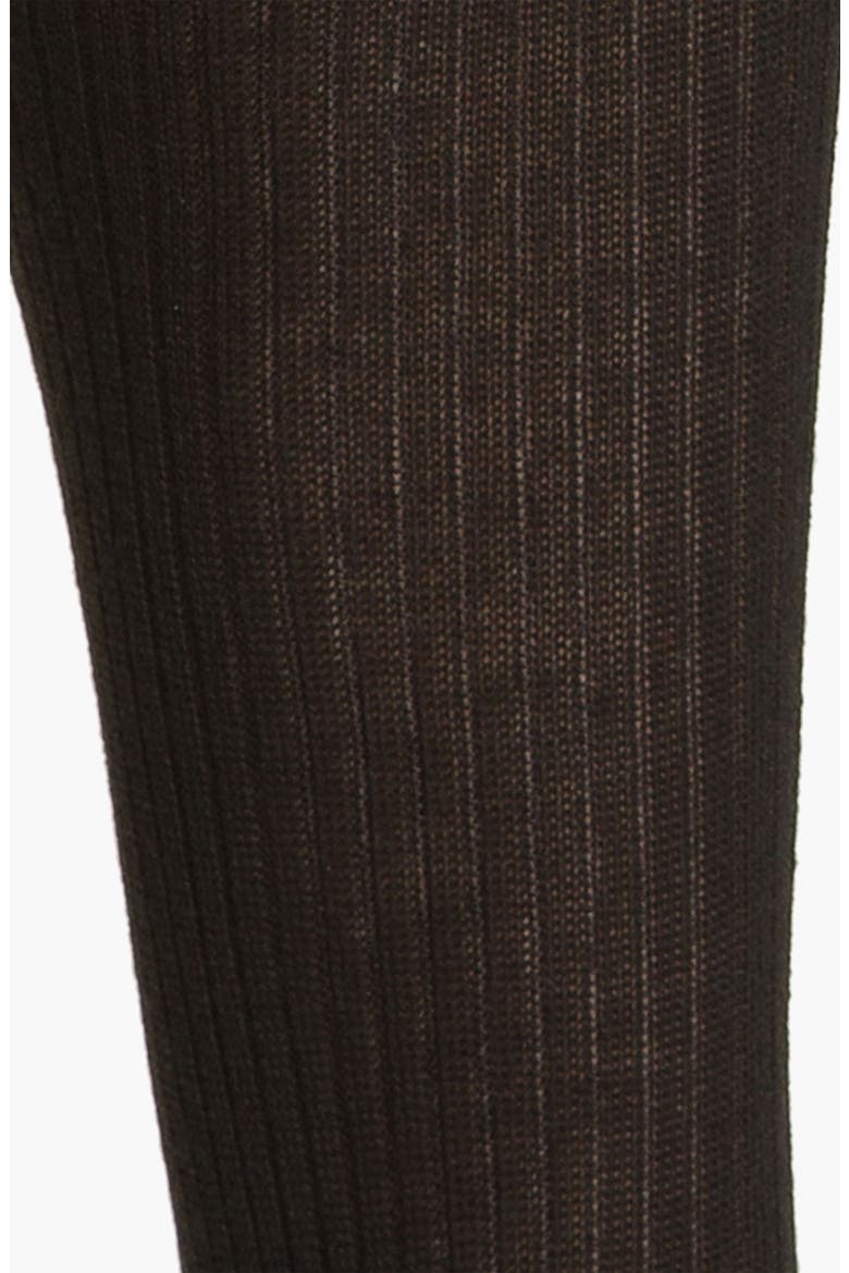 Ribbed Over the Knee Socks, Alternate, color, BLACK