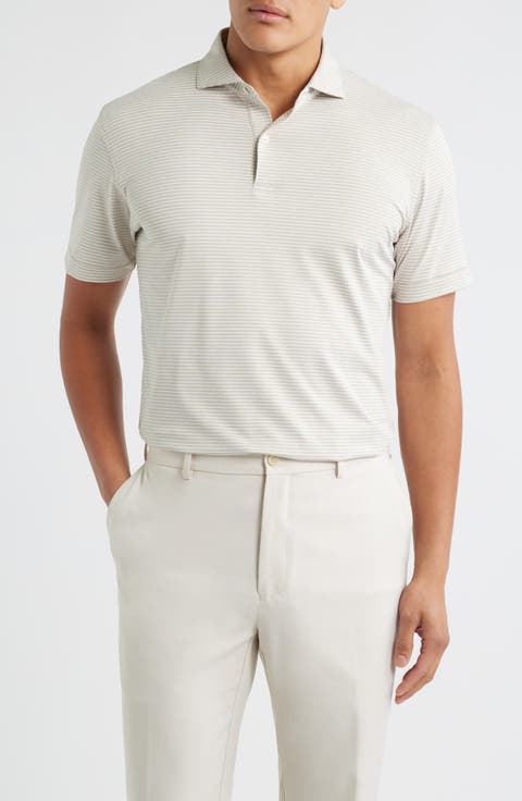 Crown Crafted Ballad Stripe Performance Jersey Polo