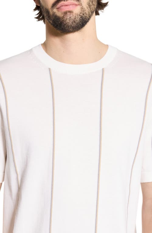 Theory Striped Cotton Sweater