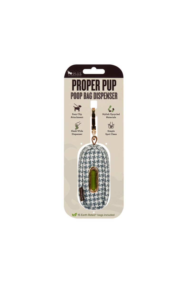 P.L.A.Y. Proper Pup Poop Bag Dispenser, 15 Bags, Alternate, color, Multicolored