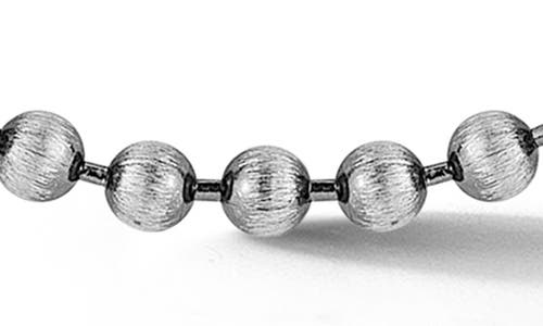 Yield Of Men Oxidized 3mm Ball Chain Necklace In Brown