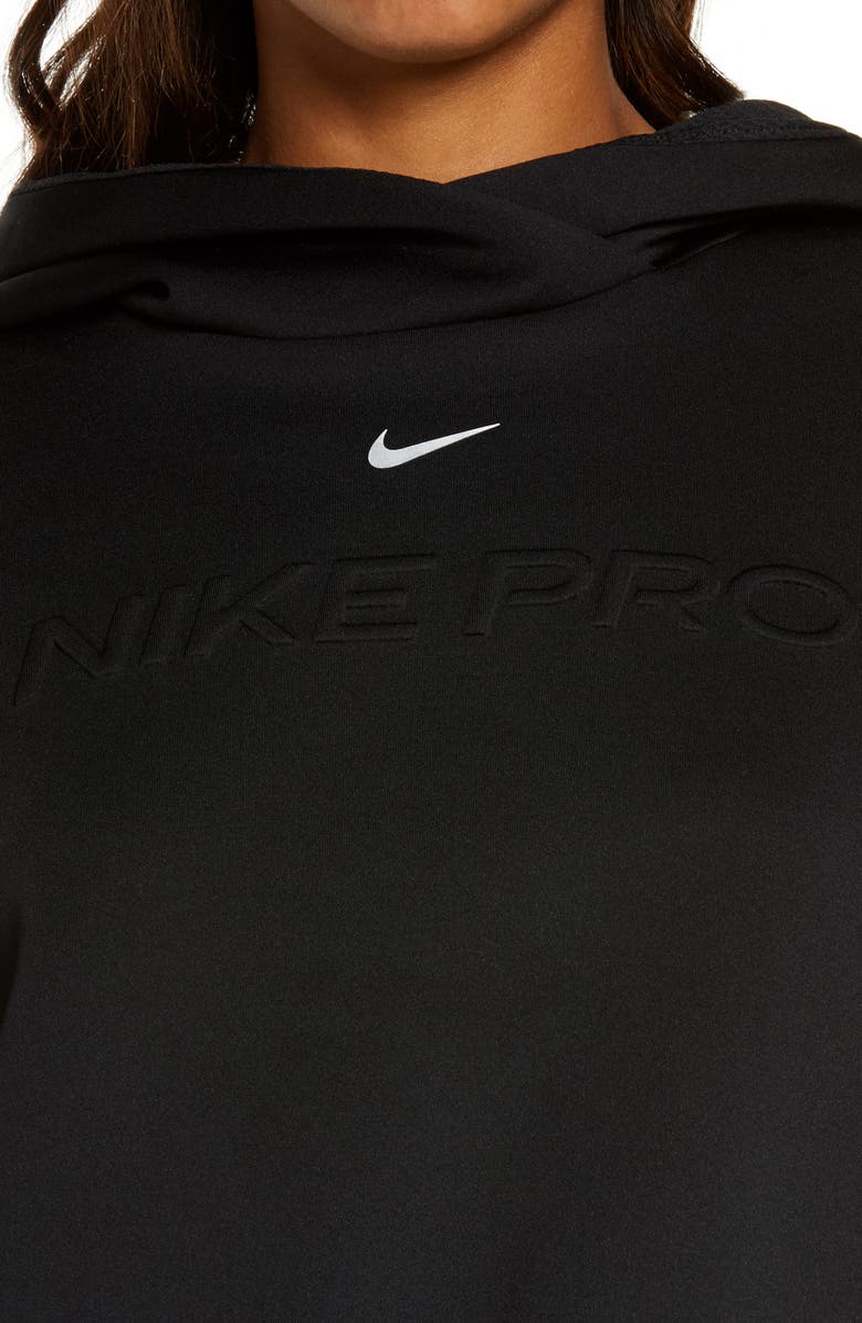 Nike Pro Clean Fleece Hoodie, Alternate, color, 