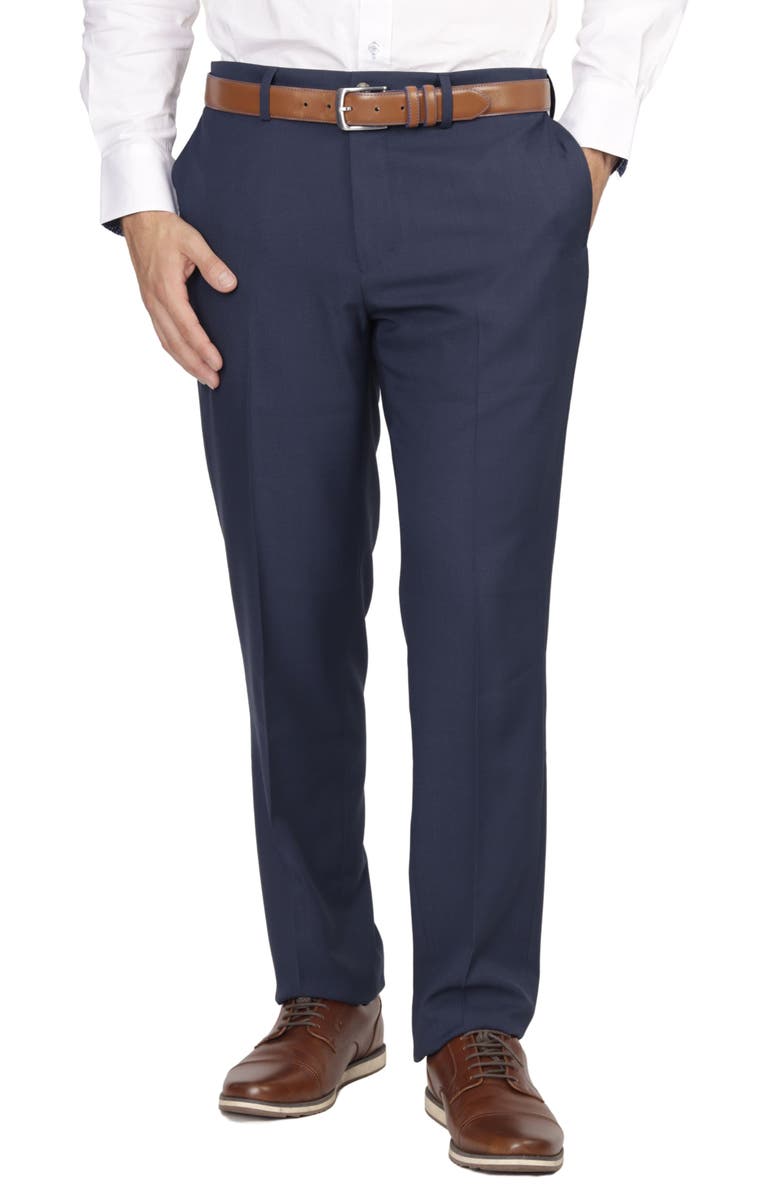 TailorByrd Tailored Dress Pant, Alternate, color, Navy