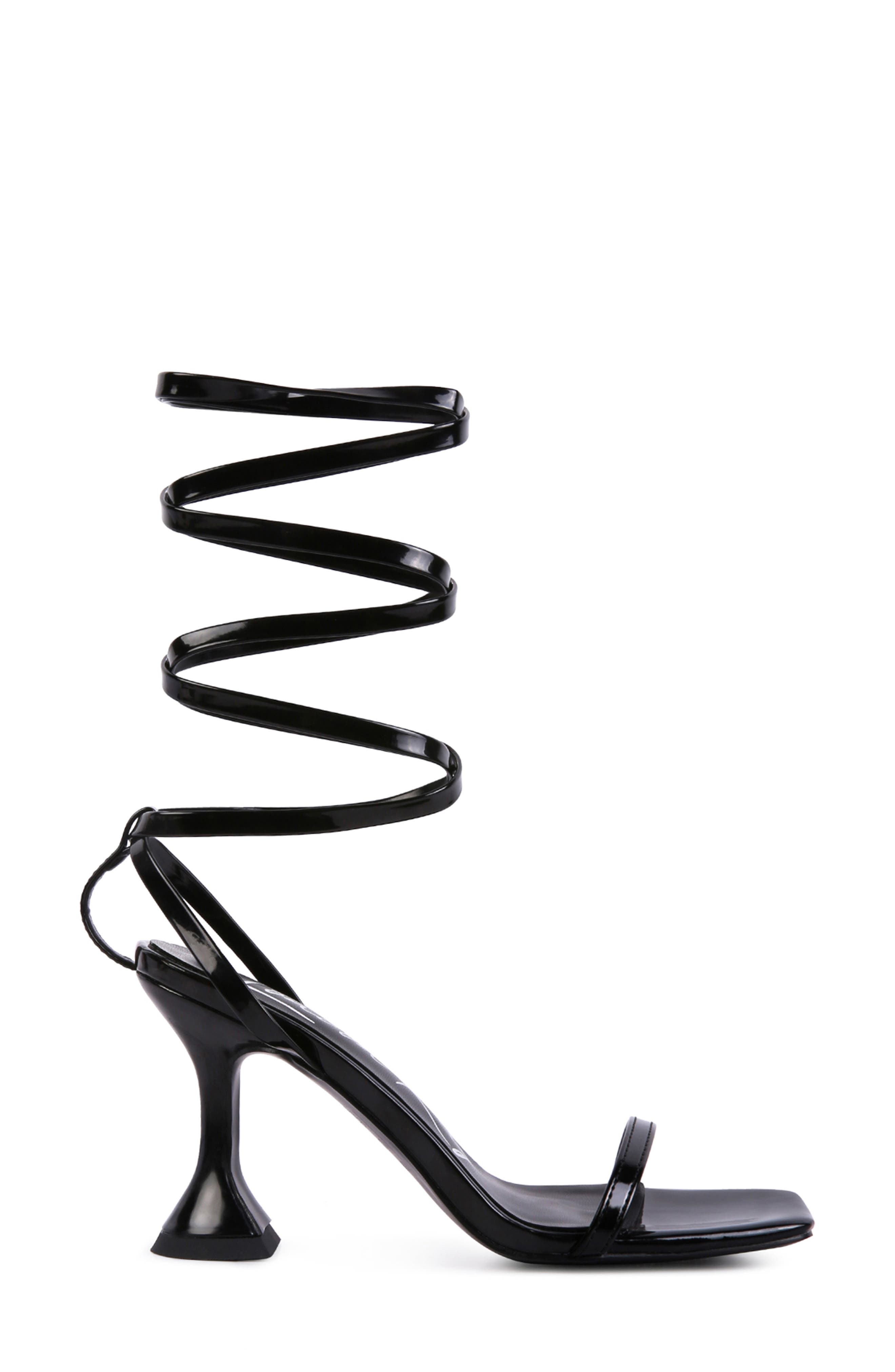 LONDON RAG Lewk Strappy Sandal, Alternate, color, Black