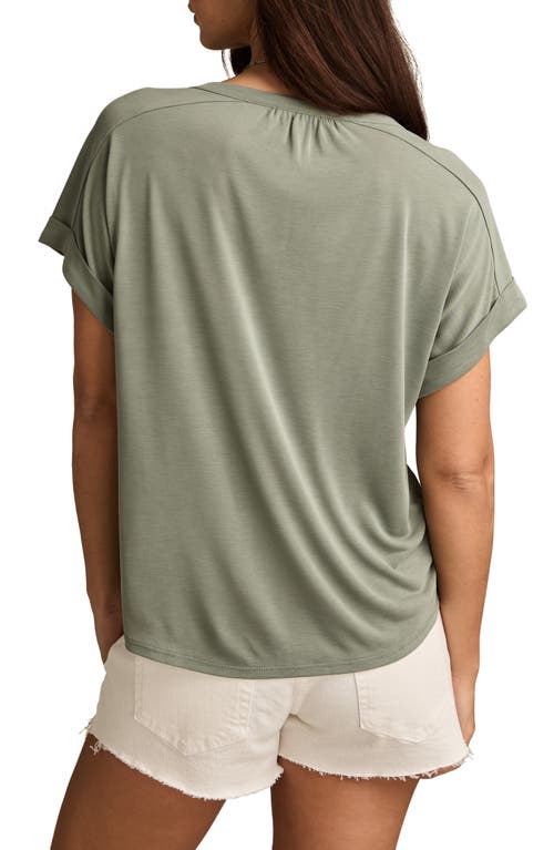 Lucky Brand Sandwash Button-up Shirt In Gold