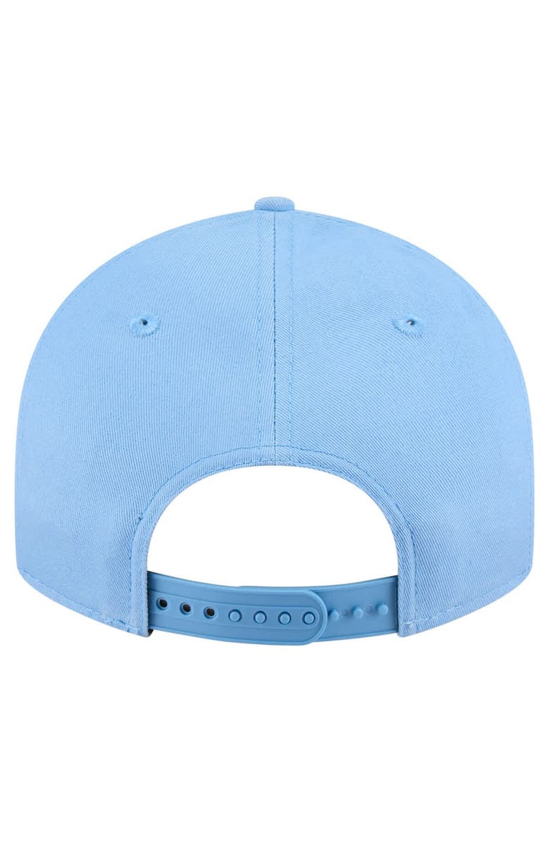 New Era Men's New Era Carolina Blue North Carolina Tar Heels Low Profile 9FIFTY Snapback Hat, Alternate, color, 