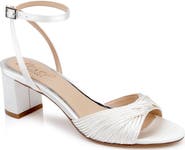 Jewel Badgley Mischka Pretty Ankle Strap Sandal