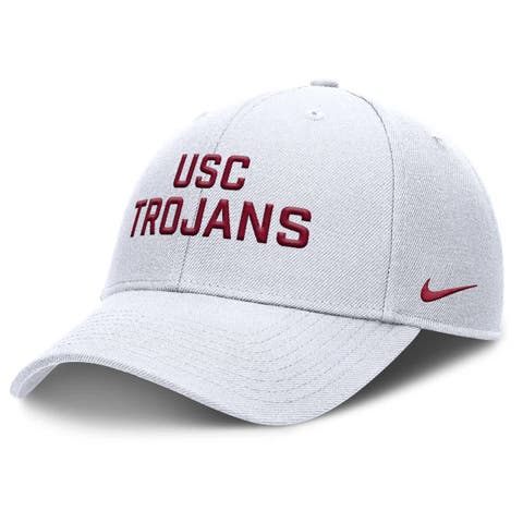 Men's Nike  White USC Trojans Rise Practice Adjustable Hat